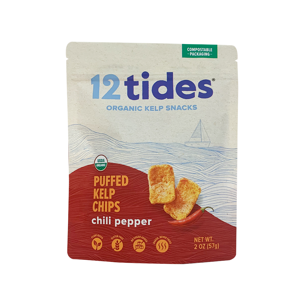 compostable potato chips bag Kartoffelchips-Tasche