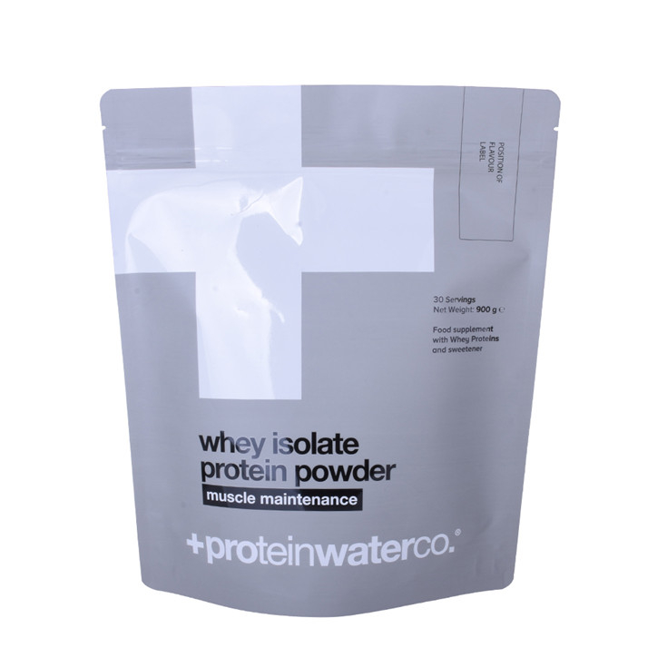 Custom Heat Dichtung Mattes Finish -Heizungsnährstoffpulverbeutel für Lebensmittel