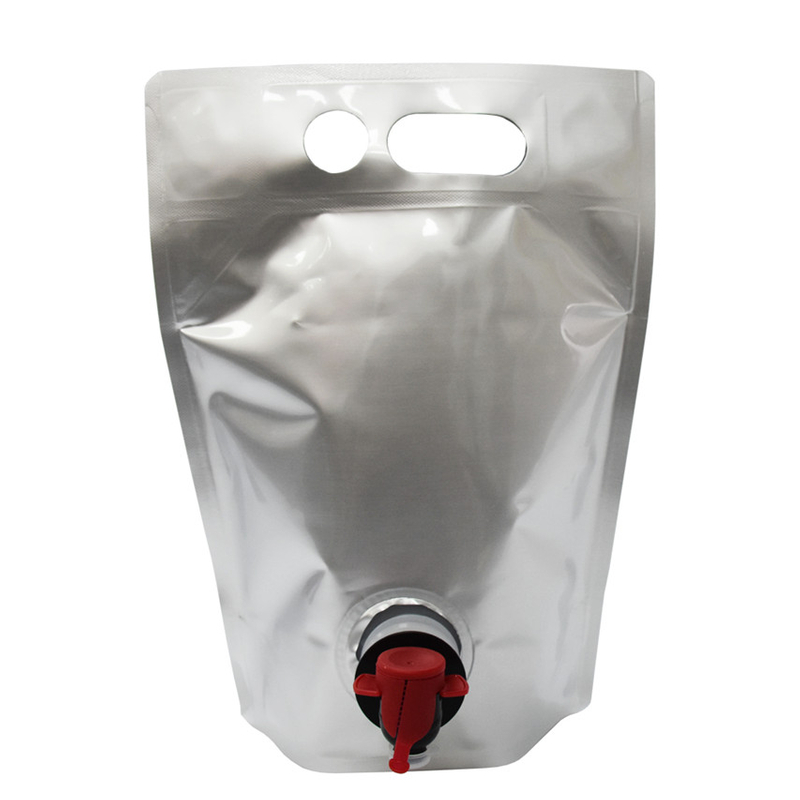 Benutzerdefinierte Design wasserdichte biologisch abbaubare Stand -up -Beutel gedruckte Verpackung Bierverpackung Vorräte