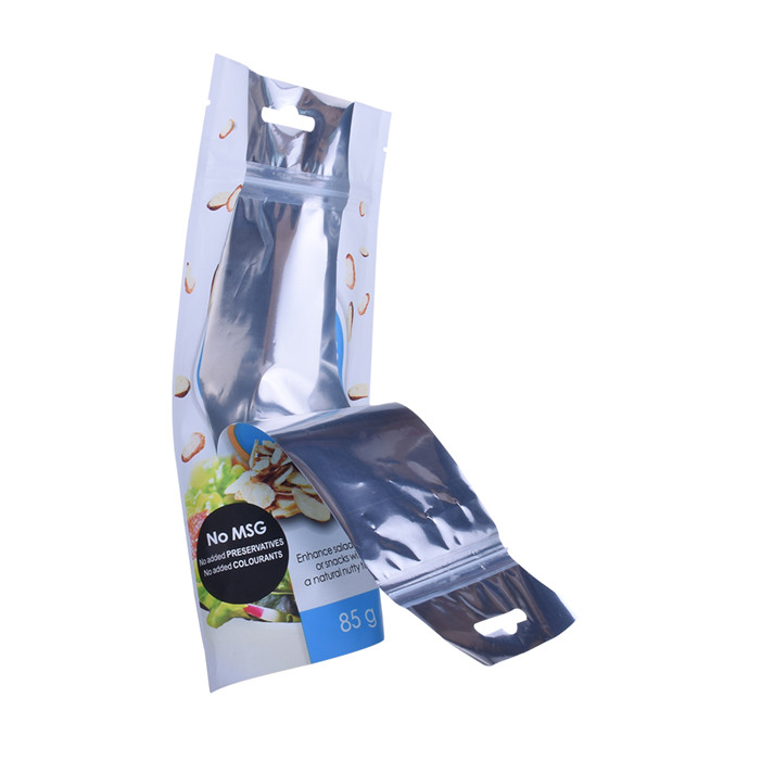 Beste Qualitäts -Aluminiumfolien -Stand -up -Tasche für Nüsse Packaing mit Reißverschluss