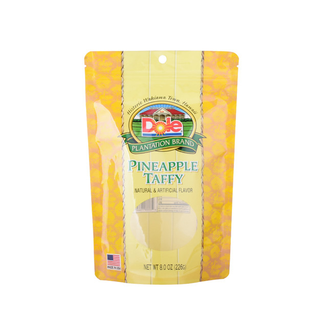 Custom Heat Dichtung recycelbare Materialien Flexible Verpackung UV Spot Food Stand Up Beutel