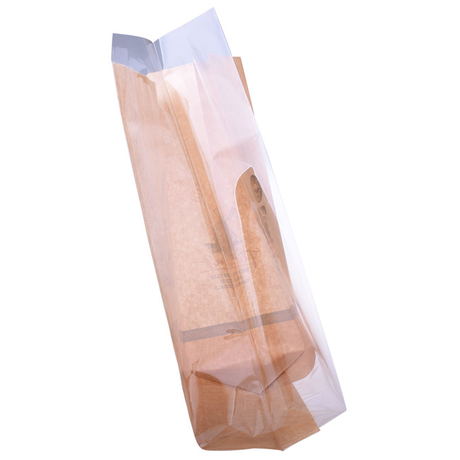 Benutzerdefinierte Heizdichtung lackierende benutzerdefinierte Mailingbeutel Keine minimaler Bestellung biologisch abbaubarer Kunststoff gegen kompostierbare Mikro -Perforatat -Brotbeutel