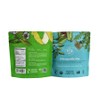 Hochwertiges kundenspezifisches Design kompostierbar biologisch abbaubarer Stand -up -Tee -Verpackungsbeutel Großhandel
