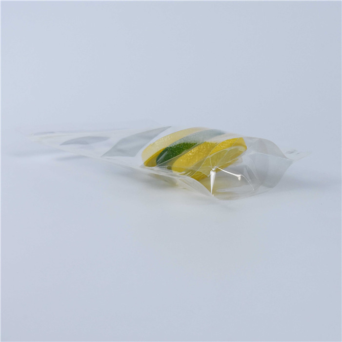 Sandup -Beutel Undruck Cellophanbeutel klar Plastik mit Reißverschluss