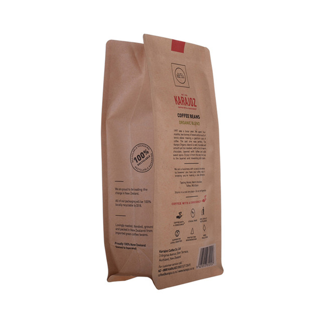 Kaffeetasche umweltfreundliches Material 500G Kaffeeverpackung Biobased