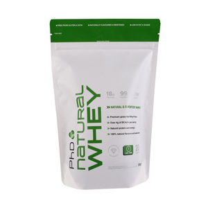 Flexibler Whey Protein Powder Bag Nutrition Packaging Standbodenbeutel