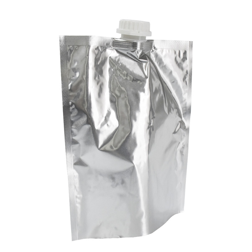 Kundenspezifische Verpackung von flachen Lebensmittelbeuteln aus Aluminium