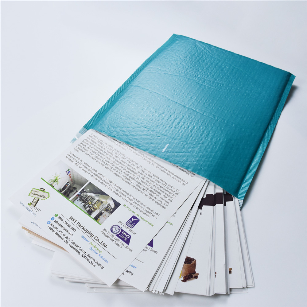 Fsc-zertifizierte, raue, matte, biologisch abbaubare Poly-Mailer-Taschen