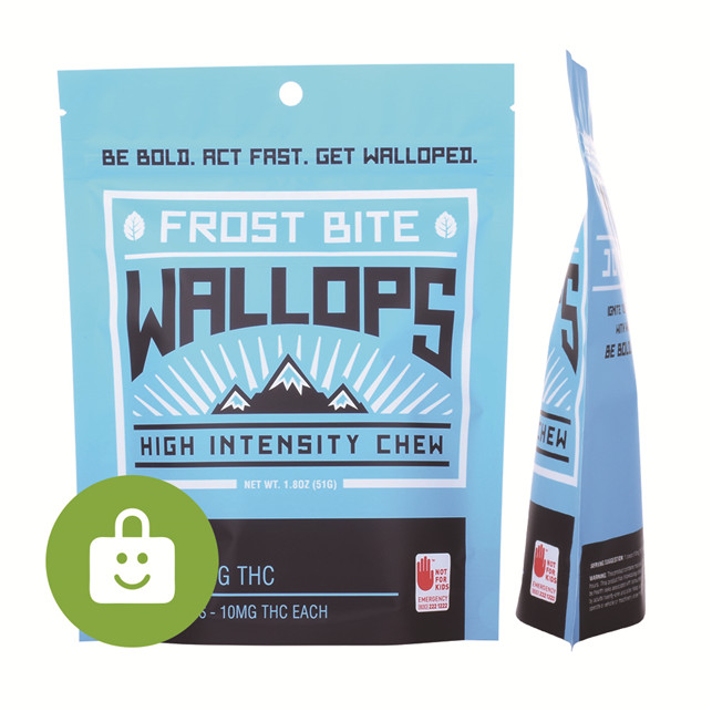 Maßgeschneiderter Ziplock Top Großhandel verpackter Kausnack