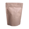 Clear Cellophanbeutel kompostierbares Material Kaffeebohnen -Tasche Zwickel Plastiktüte