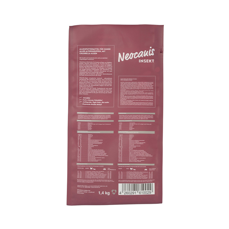 Recycelte PCR -HDPE -Hirsch -Feed -Laminat Side Zusset Beutelbeutel