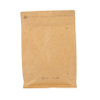 Biologisch abbaubares benutzerdefiniertes Design Kraftpapier Kaffeetasche Lebensmittelverpackung Großhandel