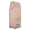 Großhandel natürlicher leichtes Tränenblock Bottom Tasche Tasche Kraft