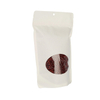 Customized Print Low Carbon Compostable Reißverpackung mit klaren Fensterlösungen