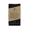 Kundenspezifische Produktion umweltfreundlich Block Top Dichtkaffeetaschen mit Entgasungsventil