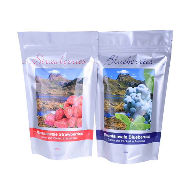 Tiefdruck-bunte Taschen-Reißverschluss-Roggen-Gras-Samen-Beutel