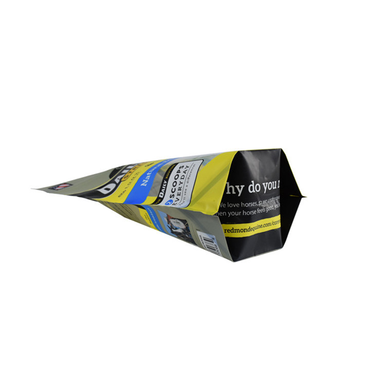 Benutzerdefinierte biologisch abbaubare Kunststoff Vollmattes Finish Compostable Cellophanbeutel Hologramm Stand -up -Beutel Haustiernahrung Verpackung