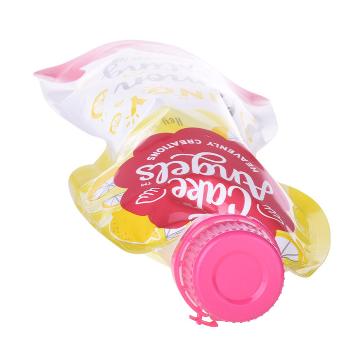 Heizdichtung wiederverwendbarer Feuchtigkeitsbeweis Custom Stand Up Beutel für Saft