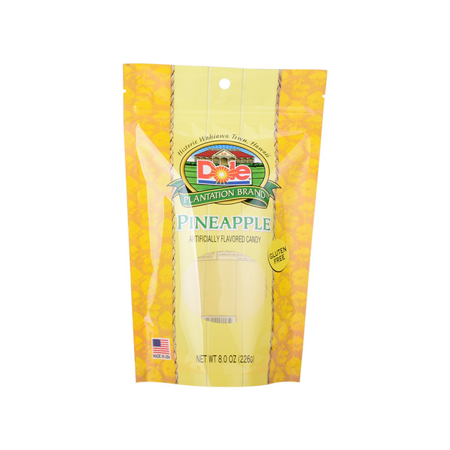 Custom Heat Dichtung recycelbare Materialien Flexible Verpackung UV Spot Food Stand Up Beutel