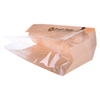 Benutzerdefinierte Heizdichtung lackierende benutzerdefinierte Mailingbeutel Keine minimaler Bestellung biologisch abbaubarer Kunststoff gegen kompostierbare Mikro -Perforatat -Brotbeutel