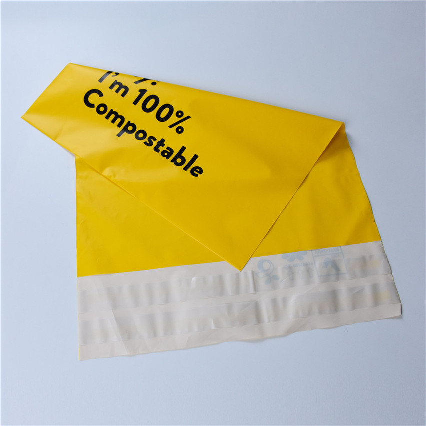 Kreatives Design erneuerbarer biologisch abbaubarer Materialien Mailing -Taschen Großhandel