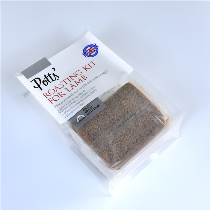 Flexible Verpackung bedruckte Heizdichtung klare Cellophanbeutel Brotbeutel