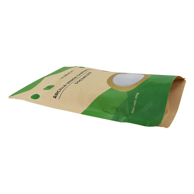 Großhandelspezifische biologisch abbaubare und kompostierbare Standard -Top -Zip -Verpackungen mit Tränenkerbe