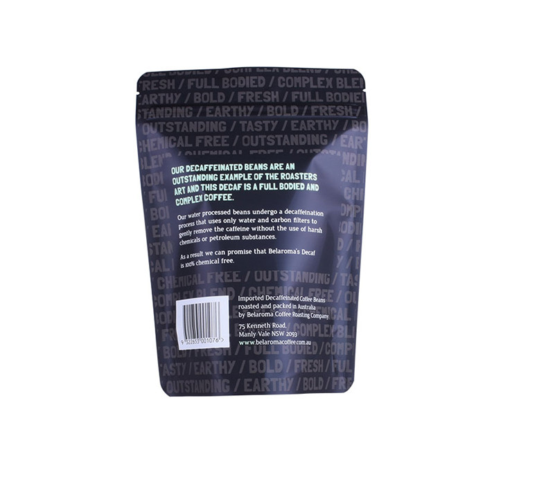 OEM Aluminium Folie Papier Reißverschluss Seilbeutel Kaffeebohnensack Verpackung