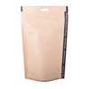 Reißverschluss kompostierbares Material Wie Sie eine Packung Clear Chocolate Bar Packaging Coffee Bag Ventil Zweck verschließen