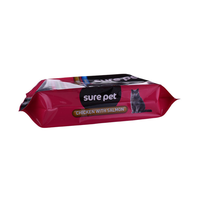 Customized Glossy Finish wiederverschließbare Polypropylenbeutel Geflügelfuttertaschen Haustier Futterpackung