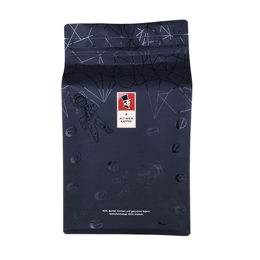 Biologisch abbaubar kompostierbares kreatives Design Flat Bottom Coffee Bag Großhandel
