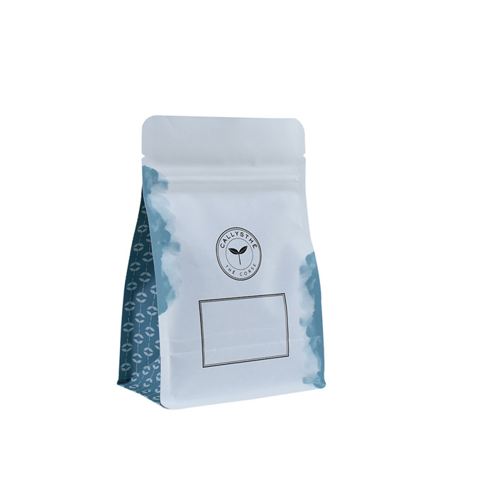 Kompostierbare matte Druckeinzelhandel beliebte Kaffeebohnen -Taschen