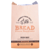 FSC -zertifiziertes benutzerdefiniertes Logo -Papiertüte mit klarem Fenster zum Packen von Brot