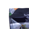 Kompostierbares biologisch abbaubares benutzerdefiniertes Logo Ziplock Stand Up Food Bags Hersteller