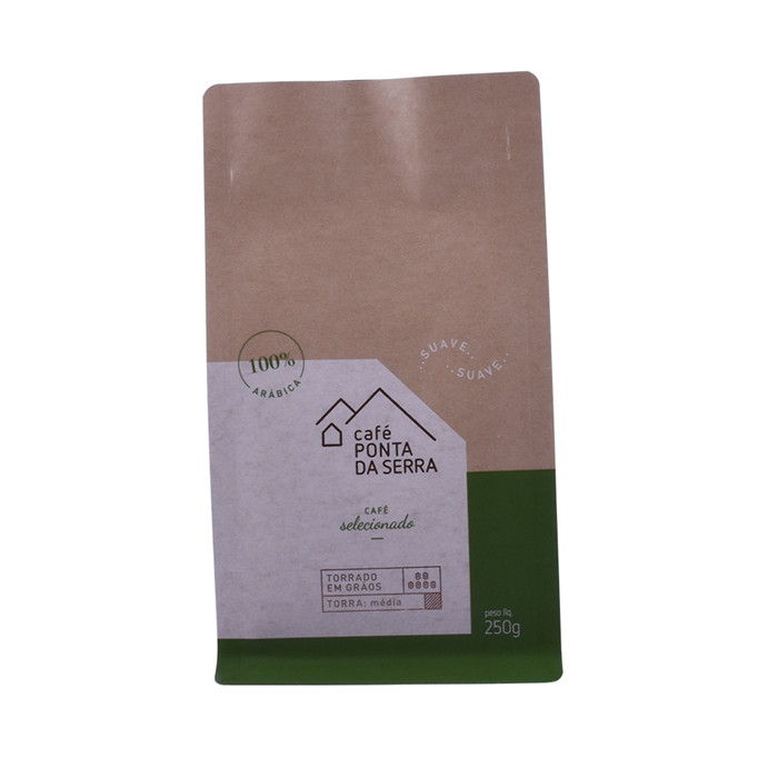 Heißer Stempelblock unten 250 g Lebensmittelkaffeeverpackung mit Ventil