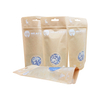 Benutzerdefinierte 100% biologisch abbaubare Hundefutterverpackungsbeutel Food Bags Protein Pulver Bag Packbeutel Biologisch abbaubarer Beutel mit Fenster
