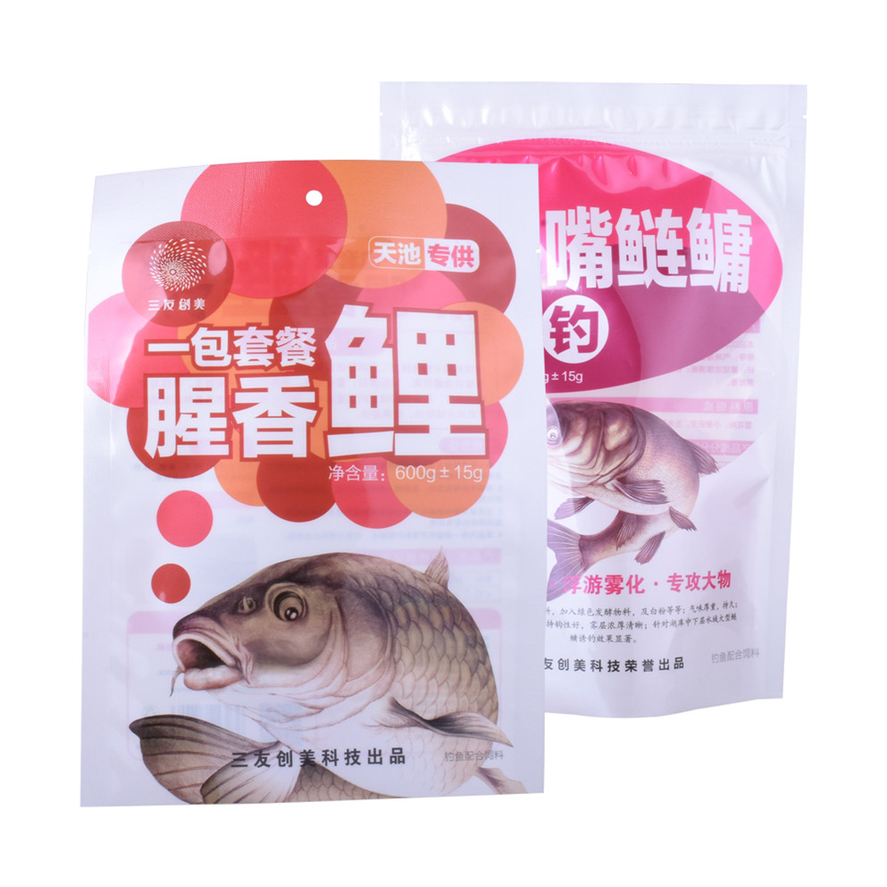 Nachhaltige Materialien Fischfutterbeutel Bioverpackungen Tiernahrung