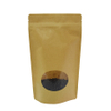 Kompostierbare braune Kraftpapier Stand -up -Beutel -Kaffeeverpackungstaschen 