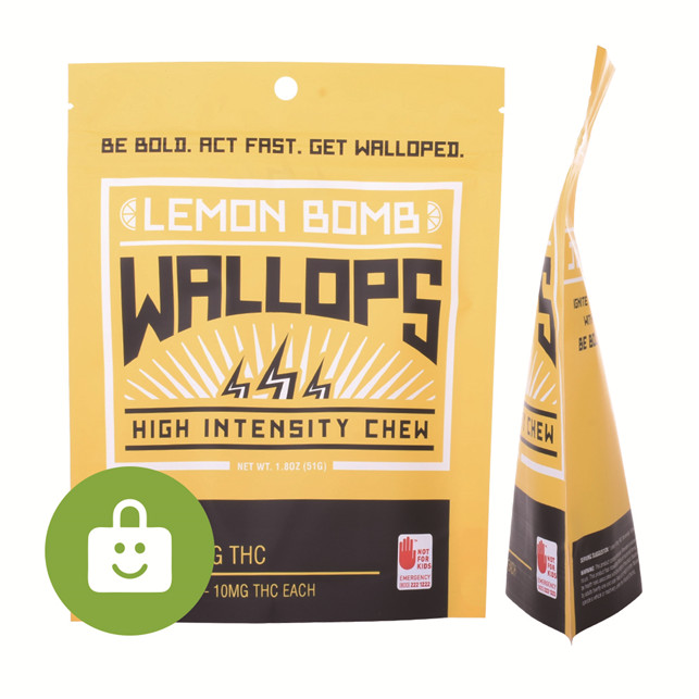 Maßgeschneiderter Ziplock Top Großhandel verpackter Kausnack