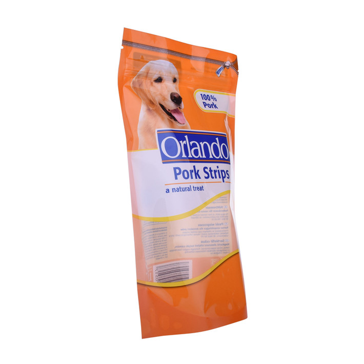 Natürliche mikrowellenfreie Lebensmittelbeutel Druckfutterpapierbeutel Verpackungstaschen stehen auf