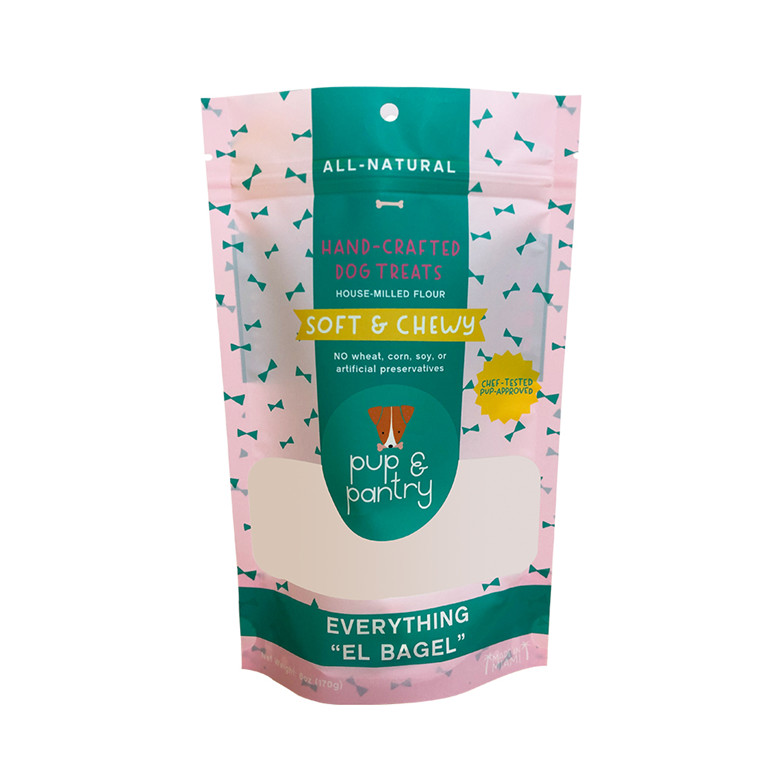 Food Grade Custom Sustainable Paper Recycling Hersteller Snack Haustier Pack Food Beutel