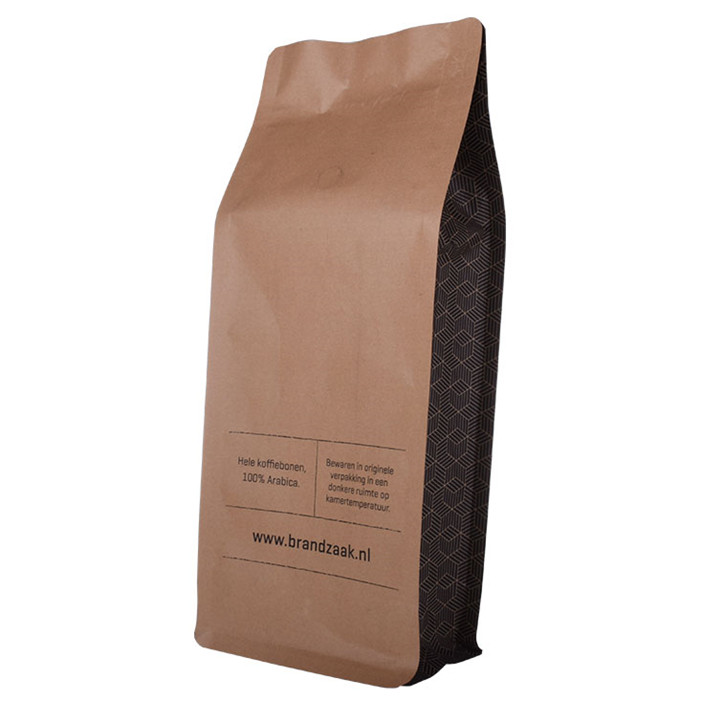 Biologisch abbaubare ökologische Laminat -Kraftpapierbeutel gedrucktes Kaffeeverpackung