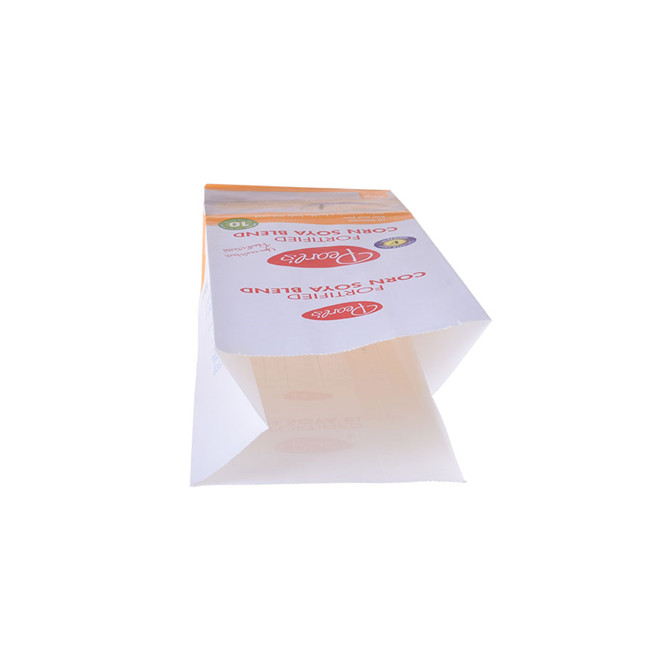 Food Grade Kraftpapier Mehl Verpackungstaschen Hersteller mit Druck