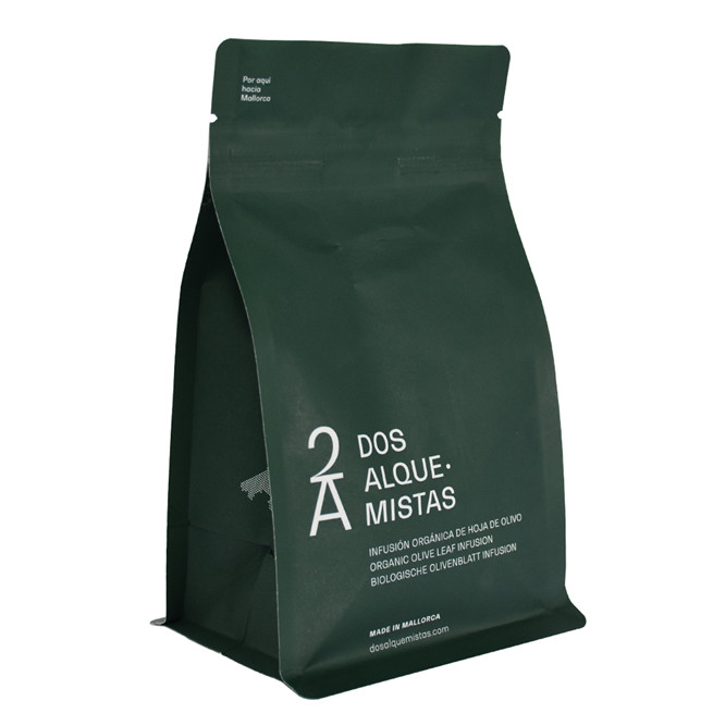 Kompostierbare flexible Verpackungsfeuchtigkeits -Proof neueste Kaffee -Teebeutel