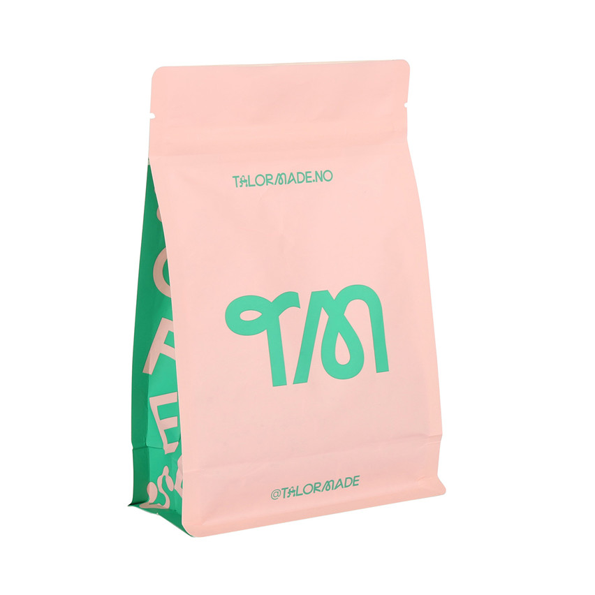 Umweltfreundliche benutzerdefinierte gedruckte Flachkaffee Verpackung mit Valve UK Großhandel