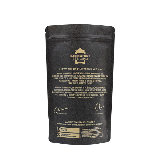 Großhandelspezifische kompostierbare Öko -Verpackungsdesign für Teeblätter