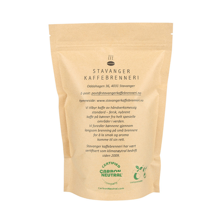 Wiederverärmelung kompostierbares Zip -Lock Bester Preis Kaffeetasche Ventil