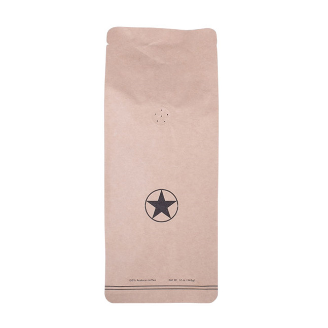 Großhandel natürlicher leichtes Tränenblock Bottom Tasche Tasche Kraft