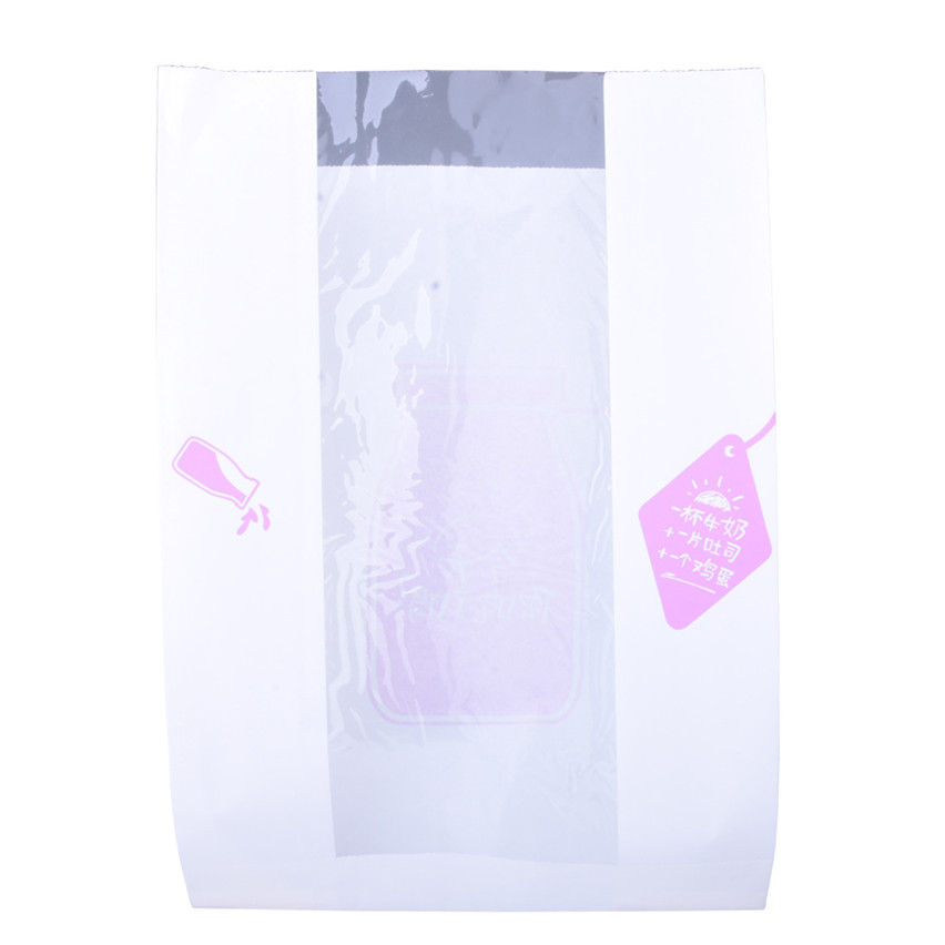 Umweltfreundliche kundenspezifische Produktion Bäckerei Papierverpackungstaschen Großhandel