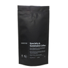 Einzelhandel Matte Black Coffee Recycelbarem Stand up wiederverschleißbares Druckverpackungsverpackung